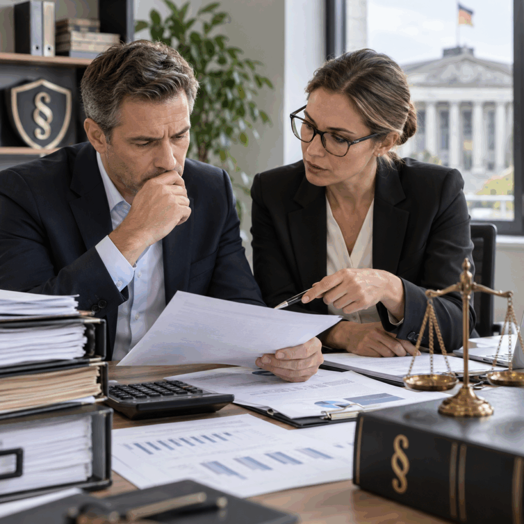 Was können Unternehmen tun, wenn sie mit einem Steuerbescheid nicht einverstanden sind? Erfahren Sie, wie Einspruch und Finanzgericht funktionieren und wann ein Steuer-Rechtsschutz die Kosten übernehmen kann.